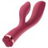 Vibrator clitoridian Raytech Rose, rezistent la apă, cu acumulator (roșu) 