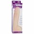 Doc Johnson Vac-U-Lock Hung 12 - dildo realistic cu testicule (natural) 