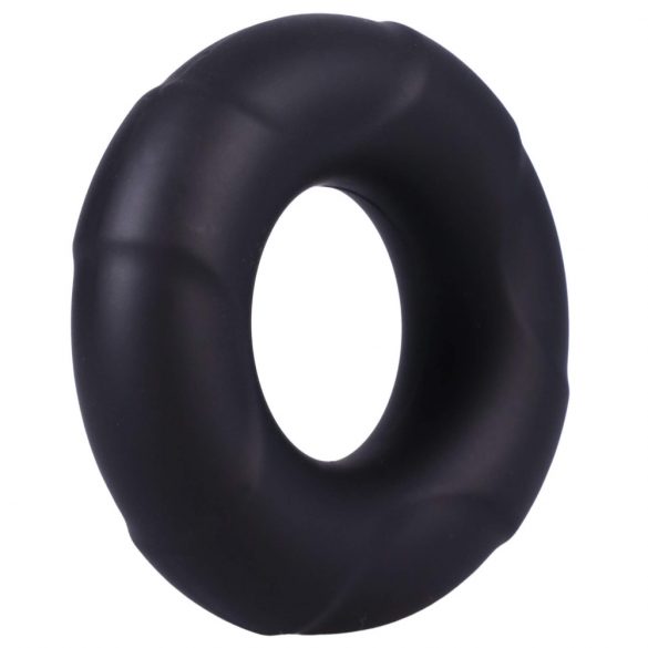 Inel de penis din silicon Doc Johnson C-Ring (negru) 