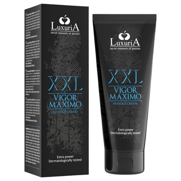 LuxuriA Vigor Maximo XXL - cremă pentru mărirea penisului și hidratare (75ml)