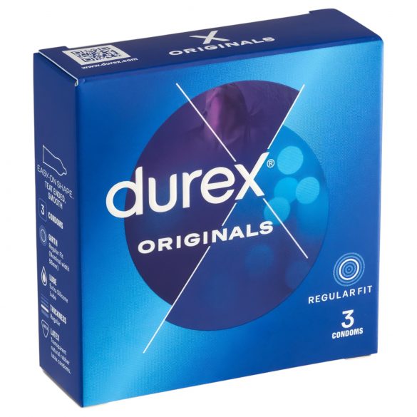 Durex Originals Classic - prezervative (3 buc)