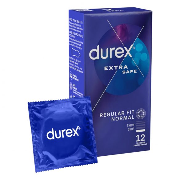 Durex extra safe - prezervativ sigur (12 bucăți)