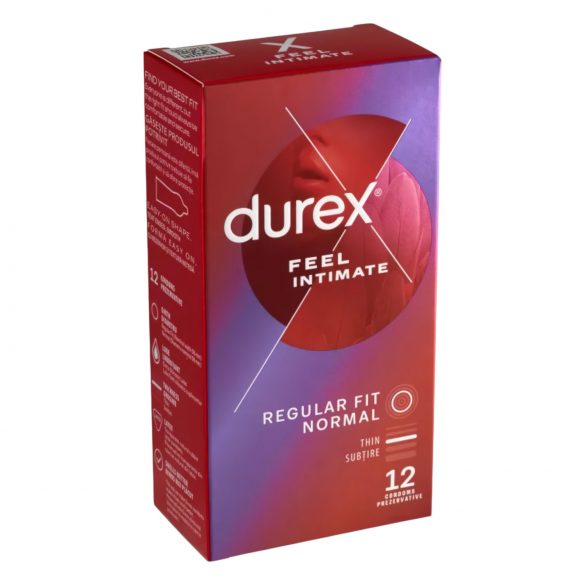 Durex Feel Intimate - prezervative subțiri (12 buc)