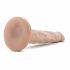 Dr. Skin 5 - dildo realist cu ventuză - natural (14,5 cm) 