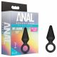 Aventuri Anale Platinum S - dildo anal (negru) - mic 