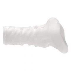   Perfect Fit Breeder - manson pentru penis deschis (10 cm) - alb ca laptele