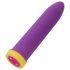 Platanomelón Bali - vibrator reîncărcabil cu 4 atașamente (mov)