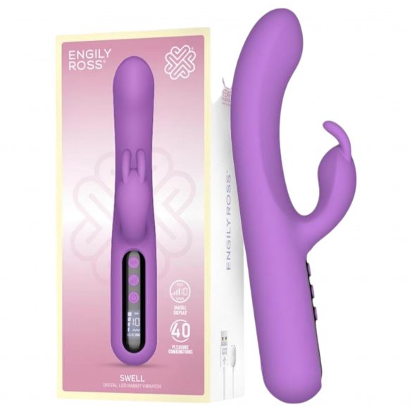 Engily Ross Swell - vibrator digital cu acumulator pentru clitoris (mov) 