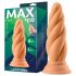 Max & Co Felix - dildo anal spiralat - 15cm (natur)