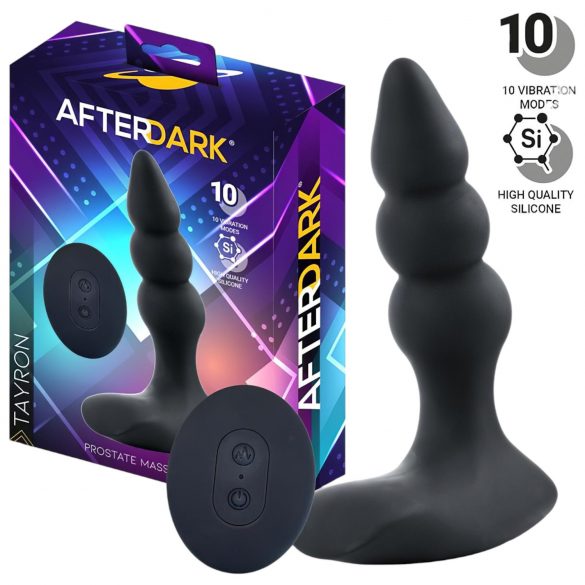 AfterDark - masaj vibrator pentru prostată (negru)