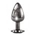 Set dildo anal metalic Evolved Black Gem (negru-argintiu) 