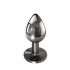 Set dildo anal metalic Evolved Black Gem (negru-argintiu) 