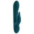 Vibrator Playboy Rabbit cu acumulator, rezistent la apă (turcoaz) 