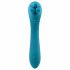 Evolved Heads or Tails - vibrator dublu cu acumulator (albastru)