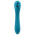 Evolved Heads or Tails - vibrator dublu cu acumulator (albastru)