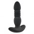 Playboy - vibrator anal cu impulsuri, reîncărcabil (negru)