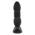 Playboy - vibrator anal cu impulsuri, reîncărcabil (negru)