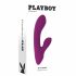 Playboy Bitty Bunny - vibrator cu braț pentru clitoris, reîncărcabil (roz)