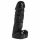 Lumânare Corp Penis cu Testicule - Negru (352g) 