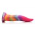 Limba Creature - dildo silicon luminos - 21cm (curcubeu) 