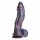 Dildo din silicon Hydra - 27cm (mov) 