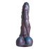 Dildo din silicon Hydra - 27cm (mov) 