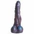 Dildo din silicon Hydra - 27cm (mov) 