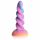 Dildo iluminat cu unicorn - Moon Rider (mov-roz) 