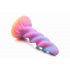 Dildo iluminat cu unicorn - Moon Rider (mov-roz) 