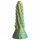 Dildo silicon cu textură stegosaurus - 20 cm (verde) 