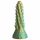 Dildo silicon cu textură stegosaurus - 20 cm (verde) 