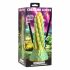 Dildo silicon cu textură stegosaurus - 20 cm (verde) 