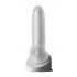 Husa penis Fat Boy Checker - alb (15cm) 