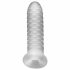 Husa penis Fat Boy Checker - alb (15cm) 