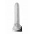 Husă pentru penis Fat Boy Checker - 19 cm - alb crem 