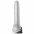 Husă pentru penis Fat Boy Checker - 19 cm - alb crem 