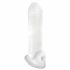 Fat Boy Original Extra Larg - manson pentru penis (19cm) - alb crem 