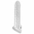 Husă subțire pentru penis Fat Boy - 17 cm - alb ivory 