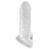 Fat Boy Thin - mansetă pentru penis (15cm) - alb crem 