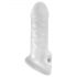 Fat Boy Thin - mansetă pentru penis (15cm) - alb crem 