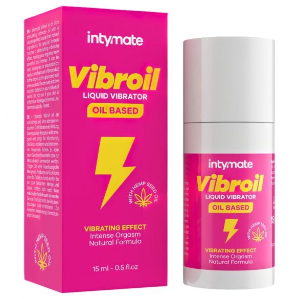 Intymate Vibroil - vibrator lichid pe bază de ulei (15 ml)