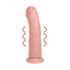 REALROCK - Vibrator cu ventuză - natur (20,5 cm)