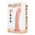 REALROCK - Vibrator cu ventuză - natur (20,5 cm)