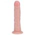 REALROCK - Vibrator cu ventuză - natur (20,5 cm)