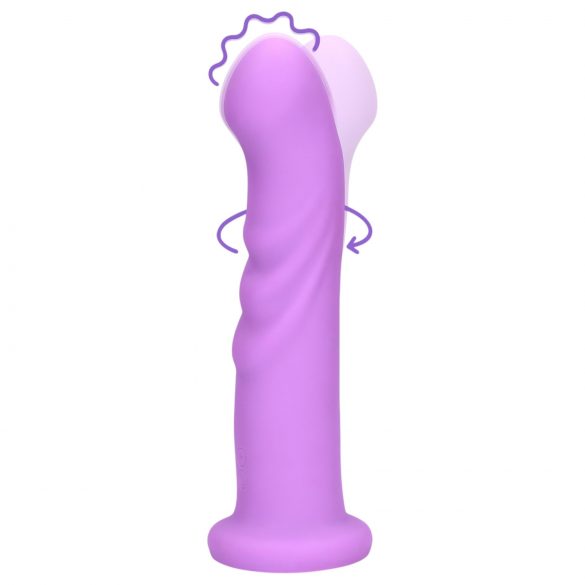 Loveline - vibrator rotativ cu acumulator (roz)