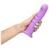 Loveline - vibrator rotativ cu acumulator (roz)