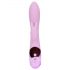 Loveline - vibrator cu încărcare, cu braț pentru clitoris, tip iepuraș (roz)