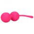 Loveline - set de bile vaginale cu greutate - 2 piese (roz)