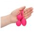 Loveline - set de bile vaginale cu greutate - 2 piese (roz)