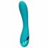 Vibrator G-spot cu acumulator Loveline (turcoaz) 